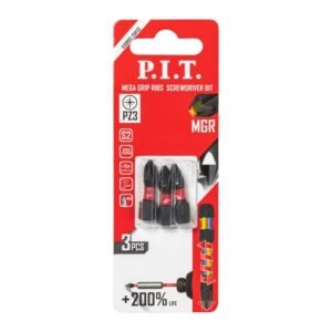 طقم لقم دريل فك وربط (PZ3) MGR (3) قطع ظرف هيكس (1/4") طول (25) مم