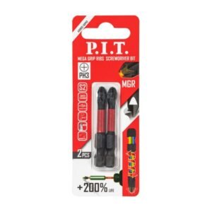 طقم لقم دريل فك وربط (PH3) MGR (2) قطع ظرف هيكس (1/4") طول (50) مم